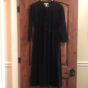 Eddie Bauer Button Petite Long sleeves Dress XS/XP